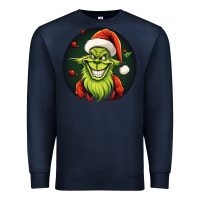 Navy Grinch Premium Sweatshirt - Unal Design