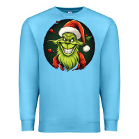 Ocean Blue Grinch Premium Sweatshirt - Unal Design