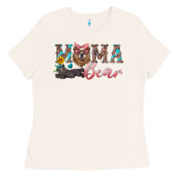 Bone mama bear with mama and baby Ladies Tee - Artiststas