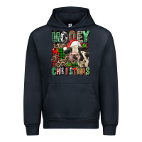 Navy Mooey christmas Urban Hoodie - FaDigitalArtStudio