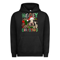 Pigment Black Mooey christmas Urban Hoodie - FaDigitalArtStudio