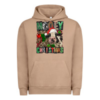 Pigment Burro Mooey christmas Urban Hoodie - FaDigitalArtStudio