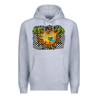 Heather Grey sunshine on my mind Premium Hoodie - RacoonDesign