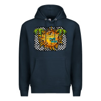 Navy sunshine on my mind Premium Hoodie - RacoonDesign
