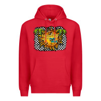 Red sunshine on my mind Premium Hoodie - RacoonDesign
