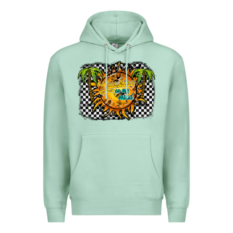 Sunshine On My Mind Premium Hoodie by RacoonDesign | Teevron