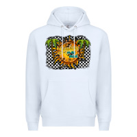 White sunshine on my mind Premium Hoodie - RacoonDesign