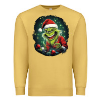 Antique Gold Grinch Premium Sweatshirt - Unal Design