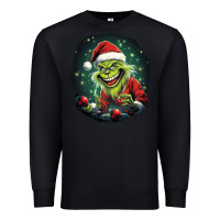 Black Grinch Premium Sweatshirt - Unal Design