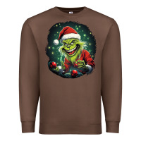 Chestnut Grinch Premium Sweatshirt - Unal Design