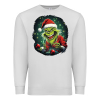 Dove Grey Grinch Premium Sweatshirt - Unal Design