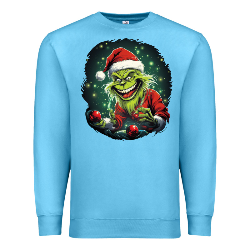 Grinch Premium Sweatshirt by Unal Design | Teevron