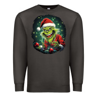 Smoke Grinch Premium Sweatshirt - Unal Design