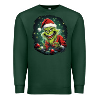 Sports Green Grinch Premium Sweatshirt - Unal Design