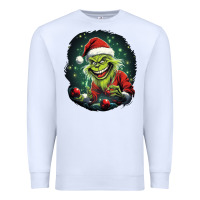 White Grinch Premium Sweatshirt - Unal Design
