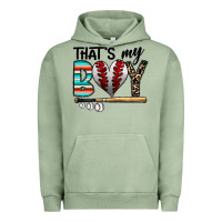 Pigment Oil Green baseball Urban Hoodie - CowhideDigitalArt