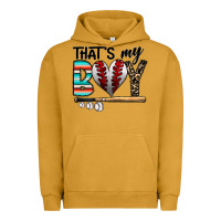 Pigment Peanut Butter baseball Urban Hoodie - CowhideDigitalArt