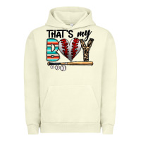 Pigment Pistachio baseball Urban Hoodie - CowhideDigitalArt