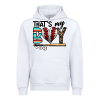 White baseball Urban Hoodie - CowhideDigitalArt
