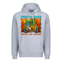 Heather Grey country roads take me home Premium Hoodie - HRA Design Shop