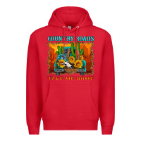 Red country roads take me home Premium Hoodie - HRA Design Shop