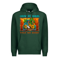 Sports Green country roads take me home Premium Hoodie - HRA Design Shop