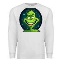 Oatmeal Heather Grinch Premium Sweatshirt - Unal Design