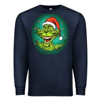 Navy Grinch Premium Sweatshirt - Unal Design