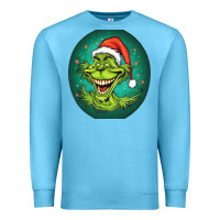 Ocean Blue Grinch Premium Sweatshirt - Unal Design