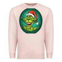 Pale Pink Grinch Premium Sweatshirt - Unal Design