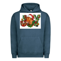 Pigment Midnight Navy christmas heifer joy Urban Hoodie - FaDigitalArtStudio