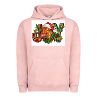 Pigment Salmon christmas heifer joy Urban Hoodie - FaDigitalArtStudio