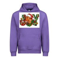 Tulip christmas heifer joy Urban Hoodie - FaDigitalArtStudio
