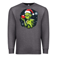 Charcoal Heather Grinch Premium Sweatshirt - Unal Design