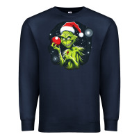 Navy Grinch Premium Sweatshirt - Unal Design