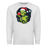 Oatmeal Heather Grinch Premium Sweatshirt - Unal Design