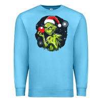 Ocean Blue Grinch Premium Sweatshirt - Unal Design