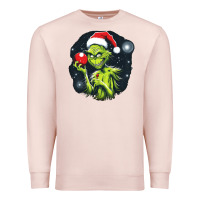 Pale Pink Grinch Premium Sweatshirt - Unal Design