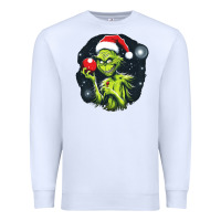 White Grinch Premium Sweatshirt - Unal Design