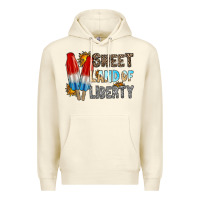 Sandshell sweet land of liberty Premium Hoodie - RacoonDesign