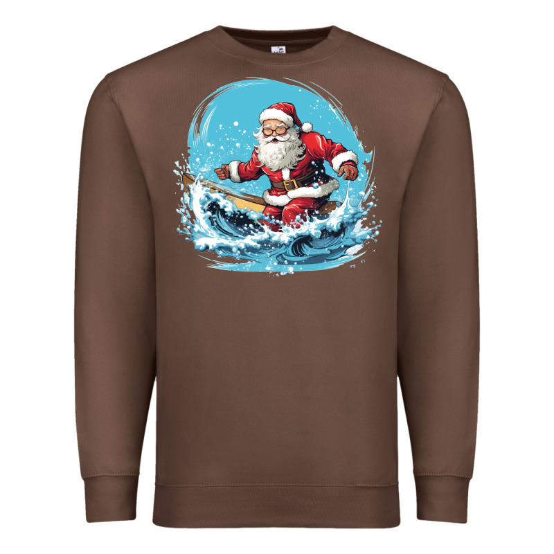 Happy Santa Premium Sweatshirt by Unal Design | Teevron