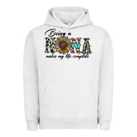 Pigment Lunar Rock being nana makes my life complate Urban Hoodie - CowhideDigitalArt