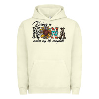 Pigment Pistachio being nana makes my life complate Urban Hoodie - CowhideDigitalArt