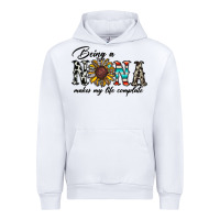 White being nana makes my life complate Urban Hoodie - CowhideDigitalArt
