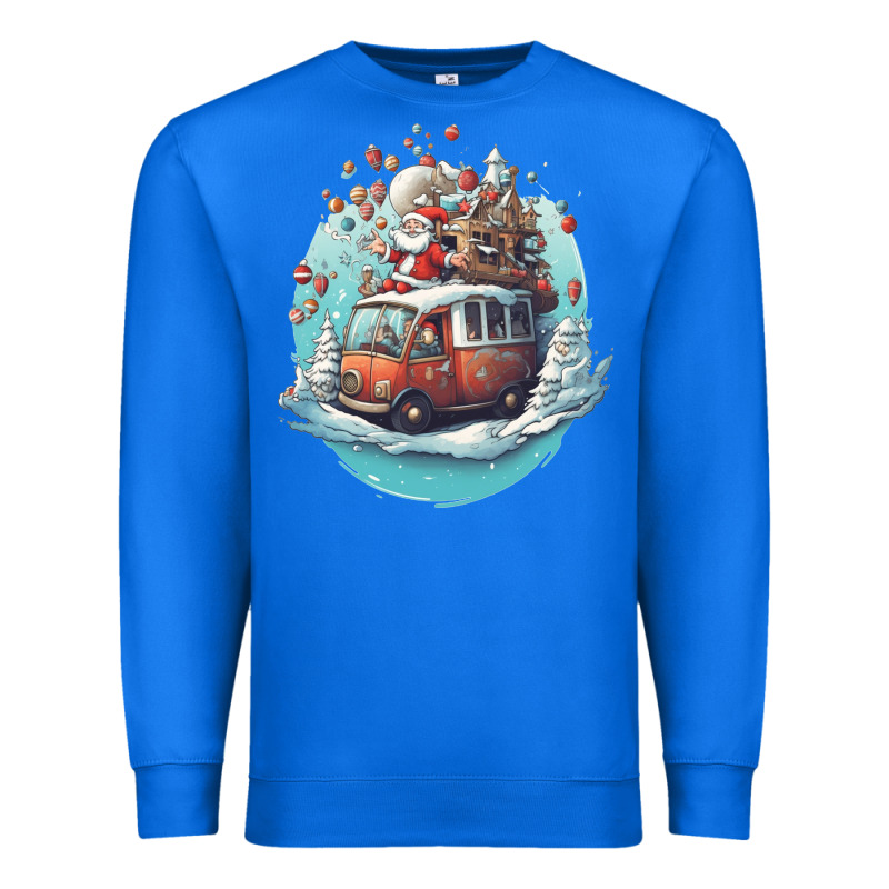 Happy Santa Premium Sweatshirt by Unal Design | Teevron