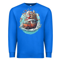True Royal happy santa Premium Sweatshirt - Unal Design