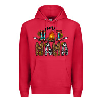 Cardinal one hot mama Premium Hoodie - CowhideDigitalArt