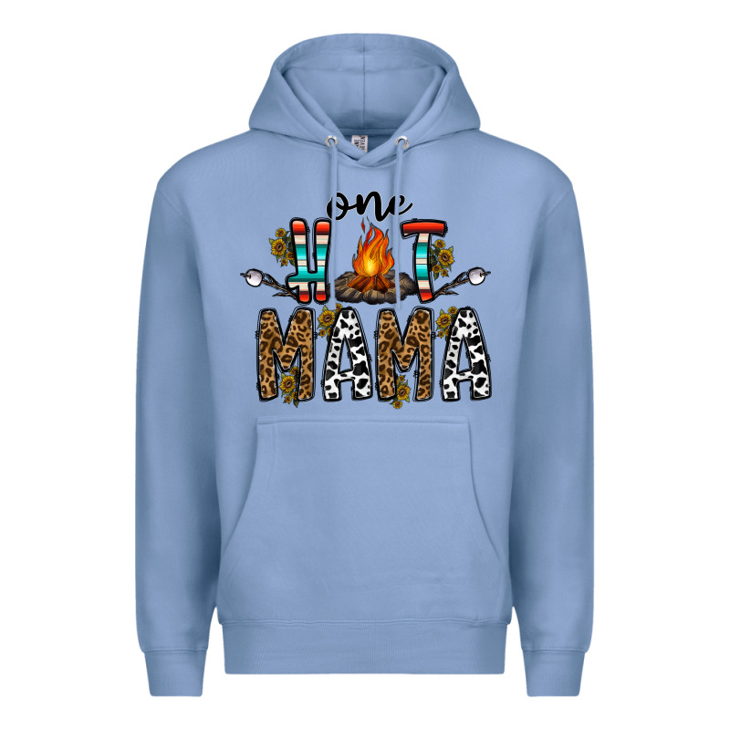 One Hot Mama Premium Hoodie by CowhideDigitalArt | Teevron