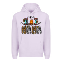 Lilac one hot mama Premium Hoodie - CowhideDigitalArt