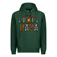 Sports Green one hot mama Premium Hoodie - CowhideDigitalArt